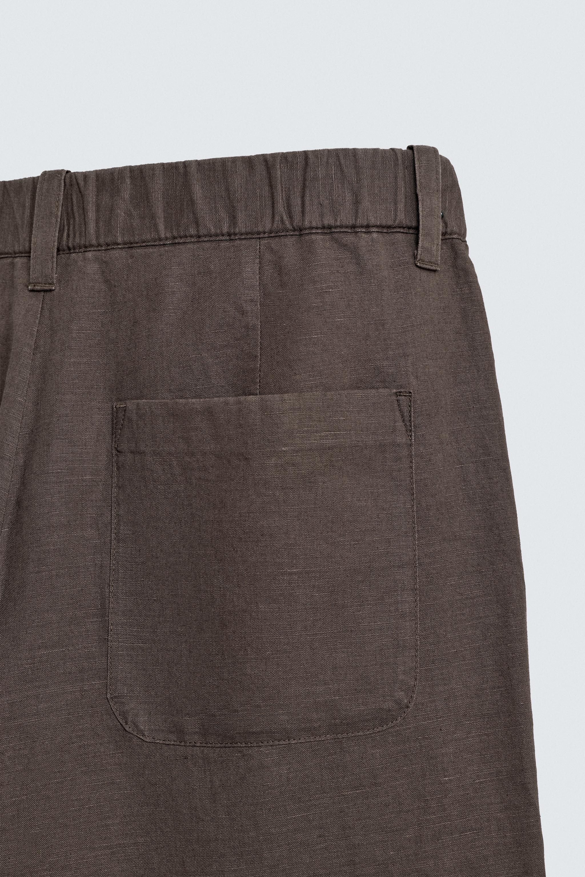 HEMP - COTTON STRAIGHT FIT PANTS